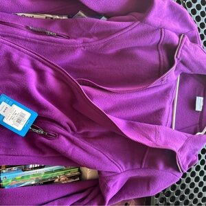 Columbia fleece zip up